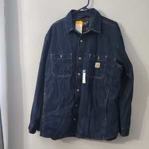 Carhartt Men's Blue Denim Jacket